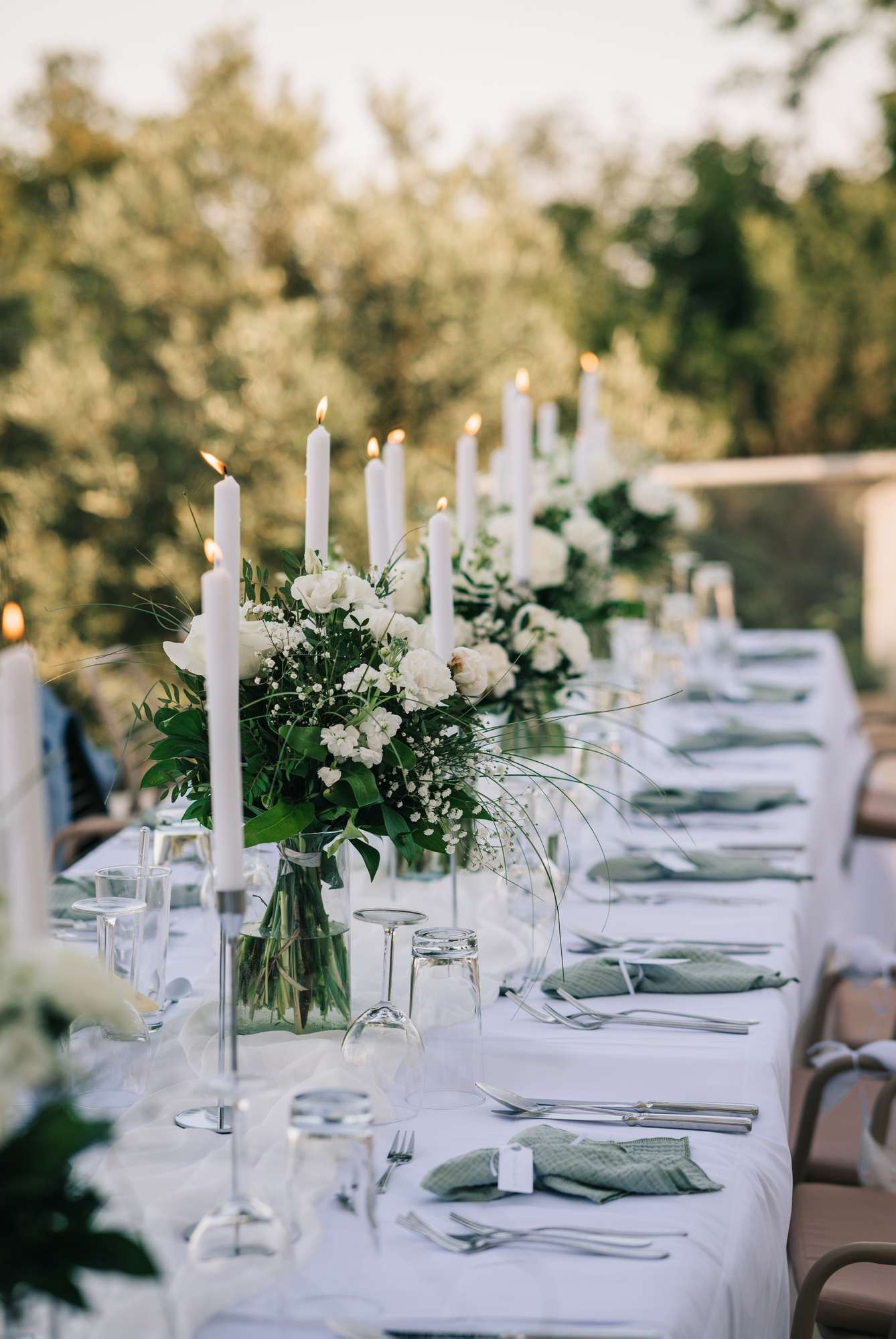 Wedding table decor