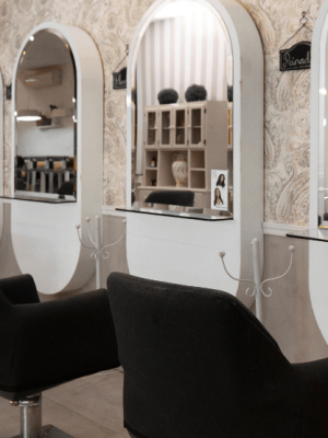 Rudanta Construction Hair Salon Design Ideas