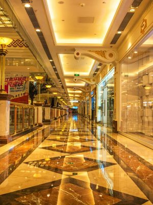 Rudanta Construction Display area design for showrooms