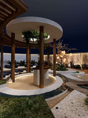 Rudanta Construction Resort construction with landscape design