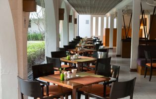 Empty restaurant