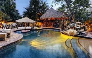 Pool at a Tropical Resort